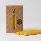 Grimm's Amber 100% Beeswax Candles - 12