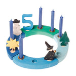 Grimm's Decorative Numbers Set 1-5 - Blue