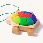 Grimm's Rainbow Turtle Pull Along