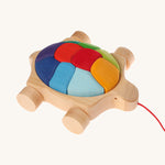 Grimm's Rainbow Turtle Pull Along