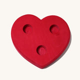 Grimm's Large Red Heart Celebration Ring