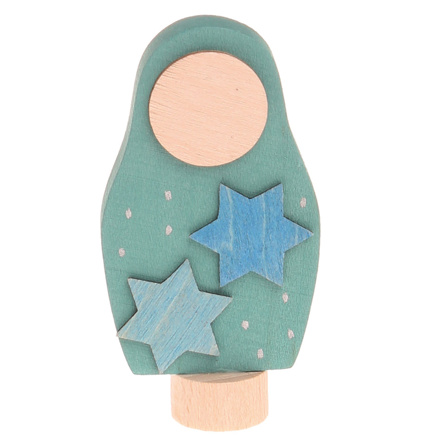 Grimm's Matryoshka Stars Decorative Figure pictured on a plain background