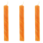 Grimm's Amber Marbled 25% Beeswax Candles x20