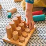 Grimm's Stacking Game Small Natural Rollers