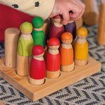 Grimm's Stacking Game Small Natural Rollers