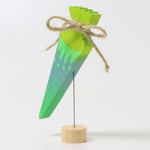 Grimm's Sweet Cone Decorative Figure - Neon Green