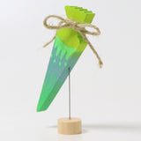 Grimm's Sweet Cone Decorative Figure - Neon Green