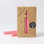 Grimm's Old Rose 10% Beeswax Candles - 12