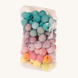 Grimm's 120 Pastel Beads 12mm