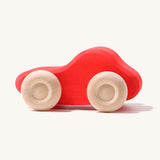 Grimm's 6 Coloured Wooden Cars