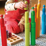 Grimm's Stacking Game Small Rainbow Rollers