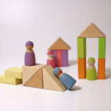 Grimm's Pastel Duo Building Blocks