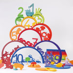 Grimm's Counting Rainbow Tunnel 10 Piece