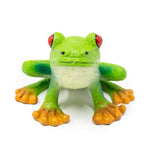 Jouets en caoutchouc verts Grenouille verte