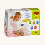 HABA Oeufs musicaux en bois - Lot de 5