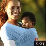 Hana Organic Baby Wrap- Shorty-Sky