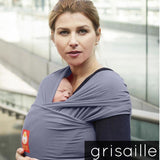 Hana Regular Organic Baby Wrap-Grisaille