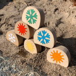 Hellion Toys Handcrafted Wooden Temperature Blobs