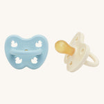 Hevea Round Baby Pacifier 2 Pack - 0-3 Months