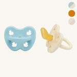 Hevea Orthodontic Baby Pacifier 2 Pack - 0-3 Months