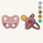 Hevea Round Baby Pacifier 2 Pack - 3-36 Months