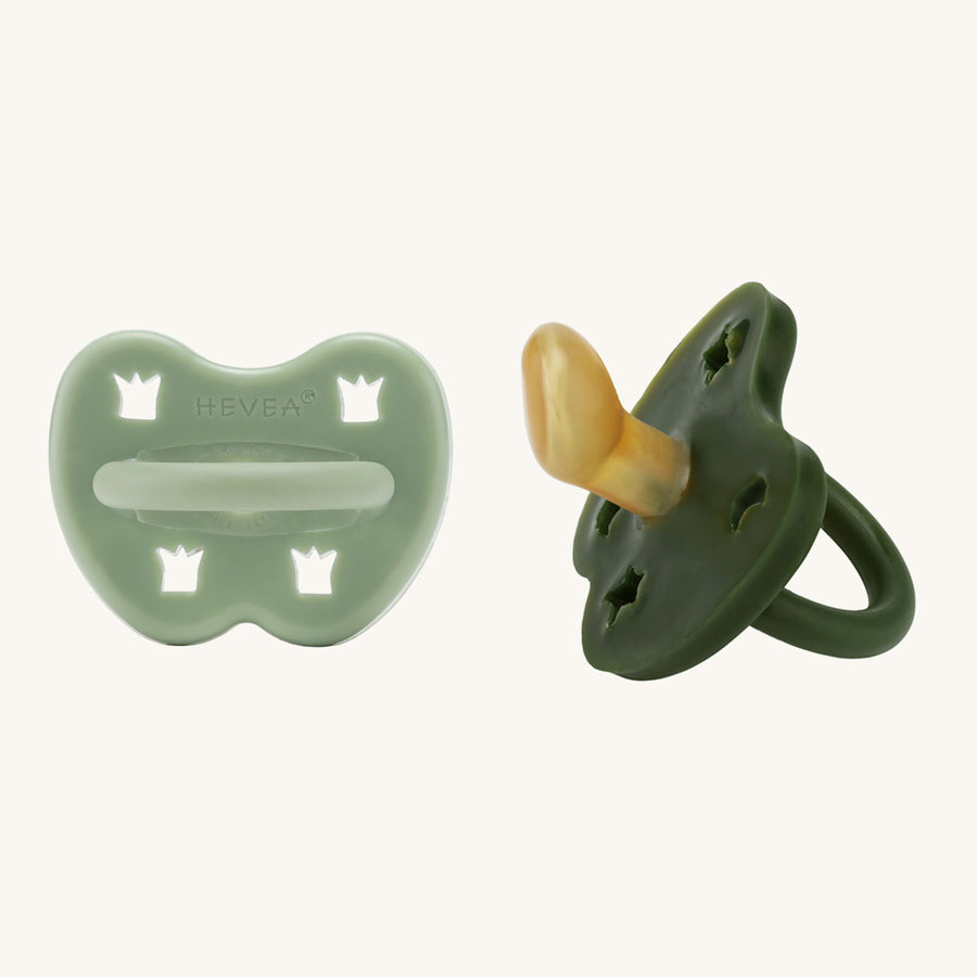 Hevea Orthodontic Baby Pacifier 2 Pack - 3-36 Months