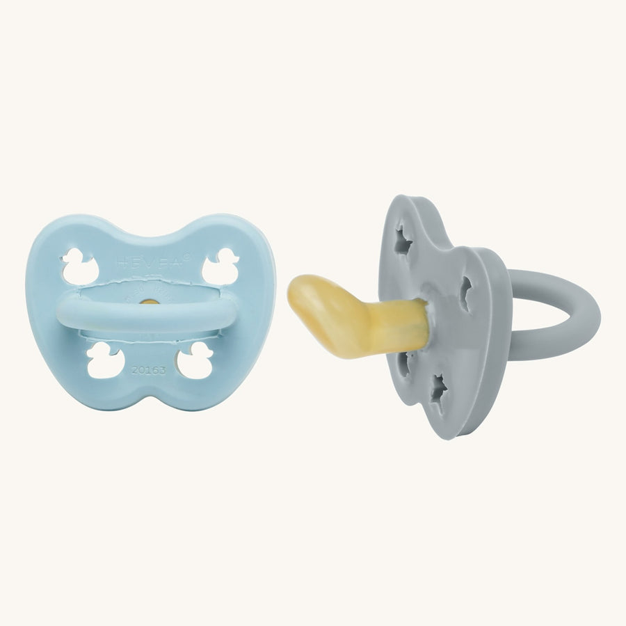 Paquet de 2 sucettes orthodontiques pour bébé Hevea - 3 à 36 mois