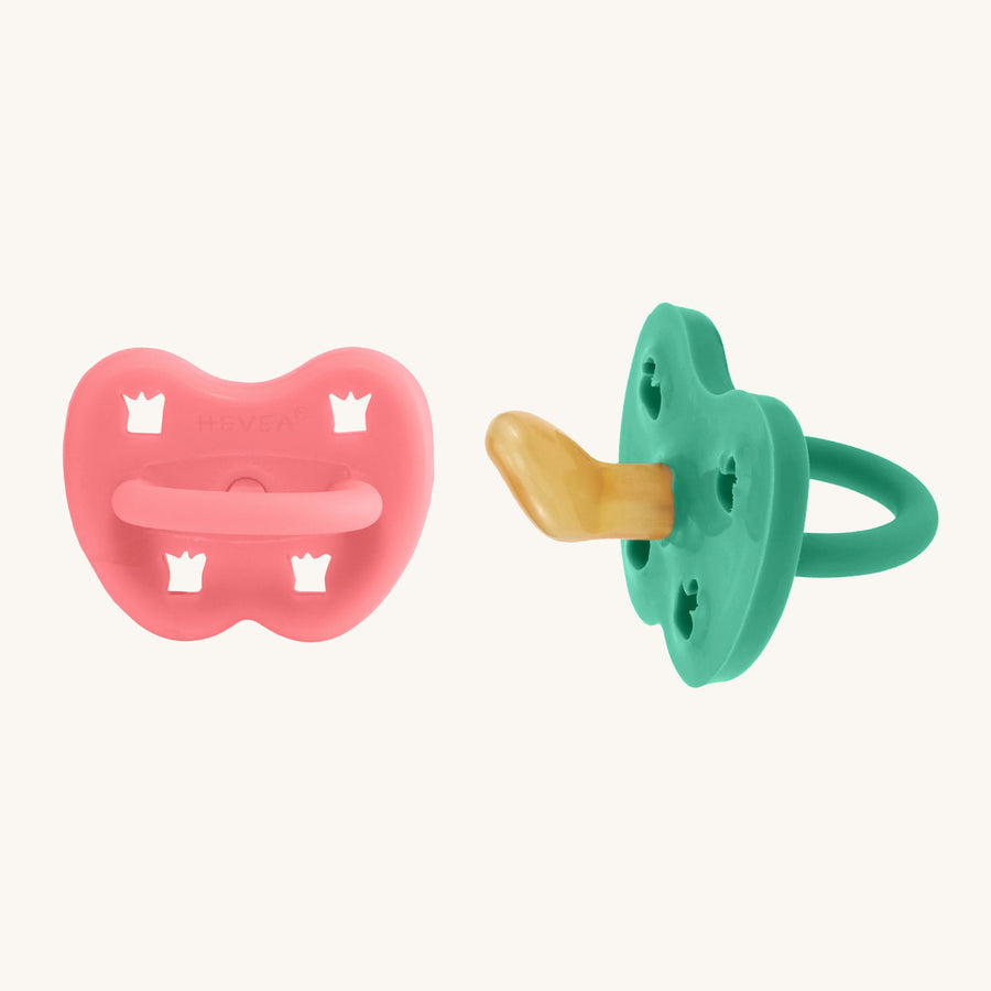 Hevea Orthodontic Baby Pacifier 2 Pack - 3-36 Months