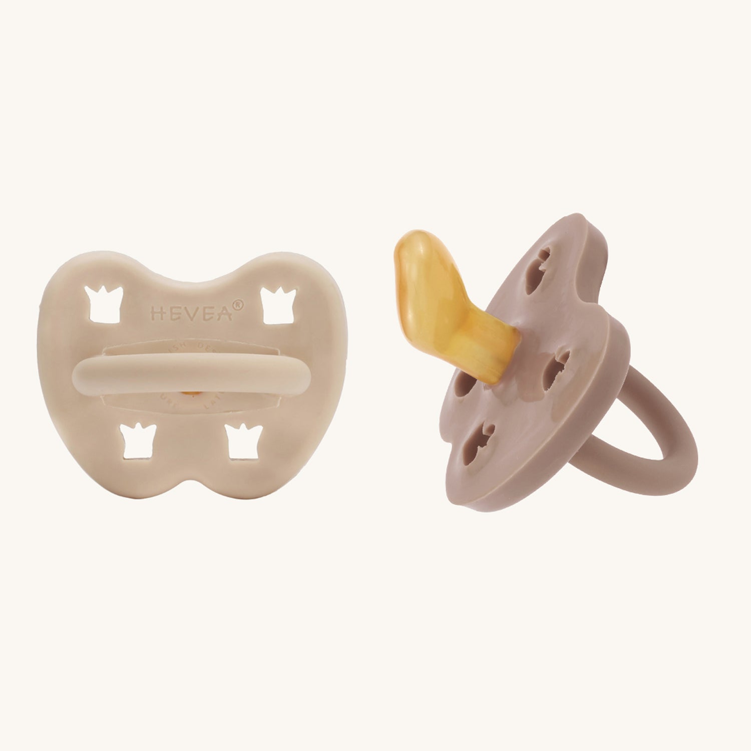 Hevea Orthodontic Baby Pacifier 2 Pack - 3-36 Months