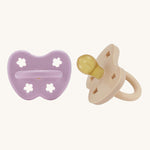 Hevea Round Baby Pacifier 2 Pack - 3-36 Months