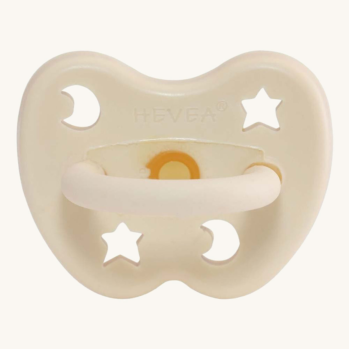 Hevea Round Baby Pacifier - 0-3 Months