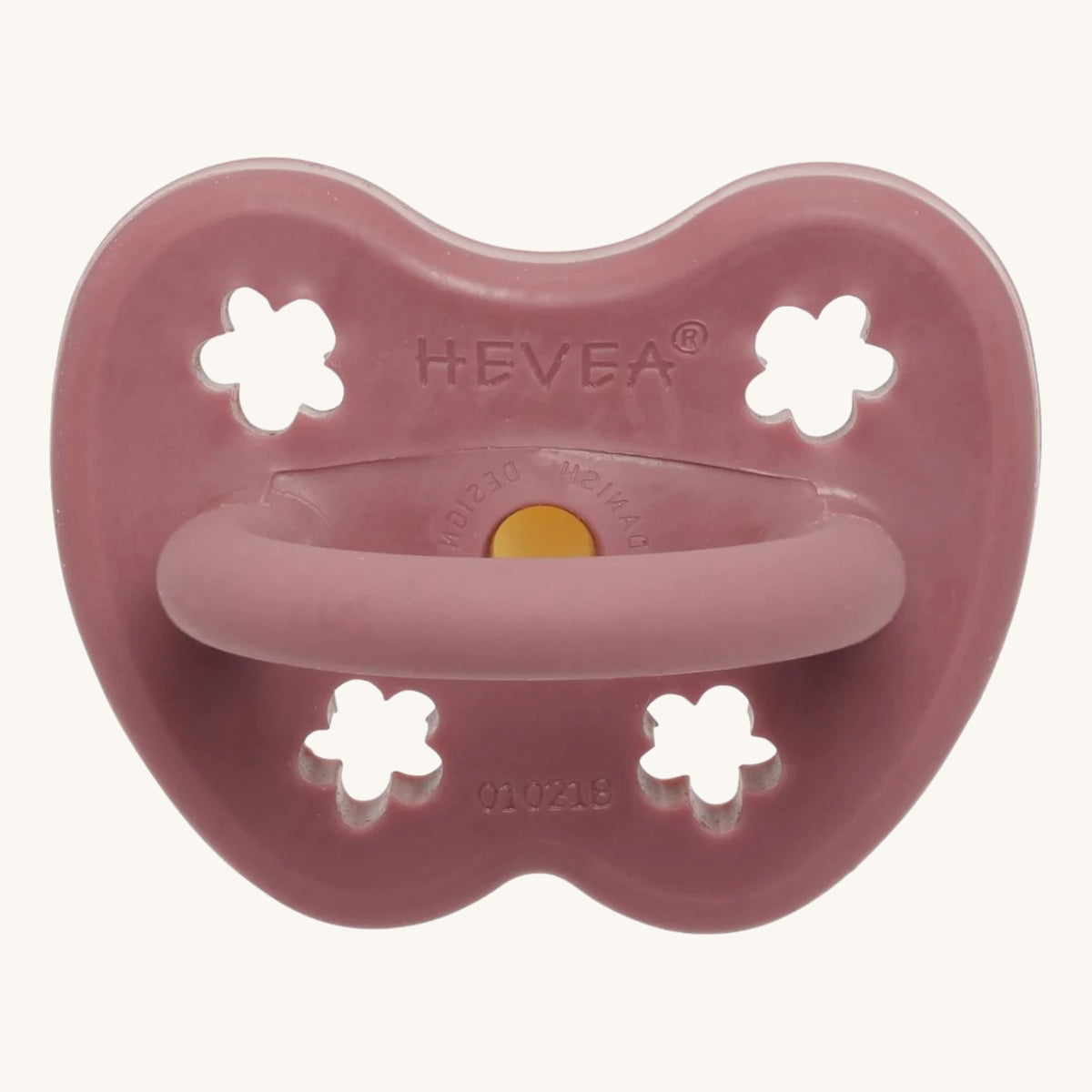 Hevea Round Baby Pacifier - 3-36 Months