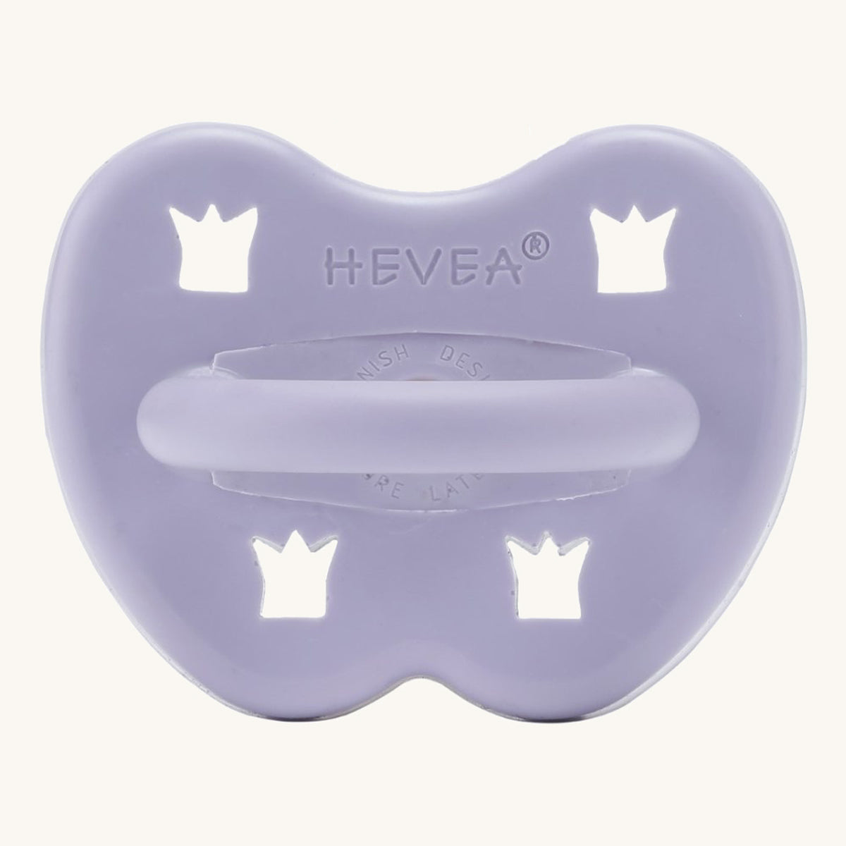 Hevea Round Baby Pacifier - 3-36 Months