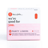 Hey Girls Bamboo Panty Liners - 20 Pack