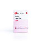 Hey Girls Pads 4 Dads Period Kit With Red Wet Bag