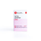 Hey Girls Pads 4 Dads Period Kit With Red Wet Bag