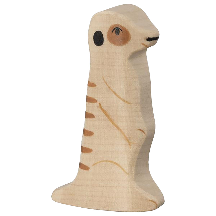 Holztiger Wooden Meerkat figure 