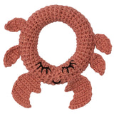 Hoppa Crab Crochet Rattle