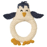 Hoppa Penguin Crochet Rattle