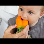 Oli & Carol Cathy the Carrot Mini Doudou Baby Teether