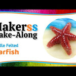 The Makerss - Small Starfish Needle Felt Kit