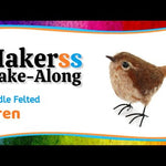 The Makerss - Small Wren Needle Felt Kit