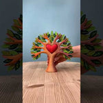 Bumbu Wooden Heart Tree