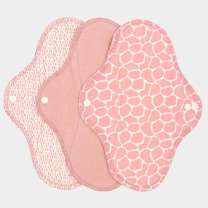 Imse Cloth Pad Starter Kit -  ImseVimse Blossom 3 regular pads