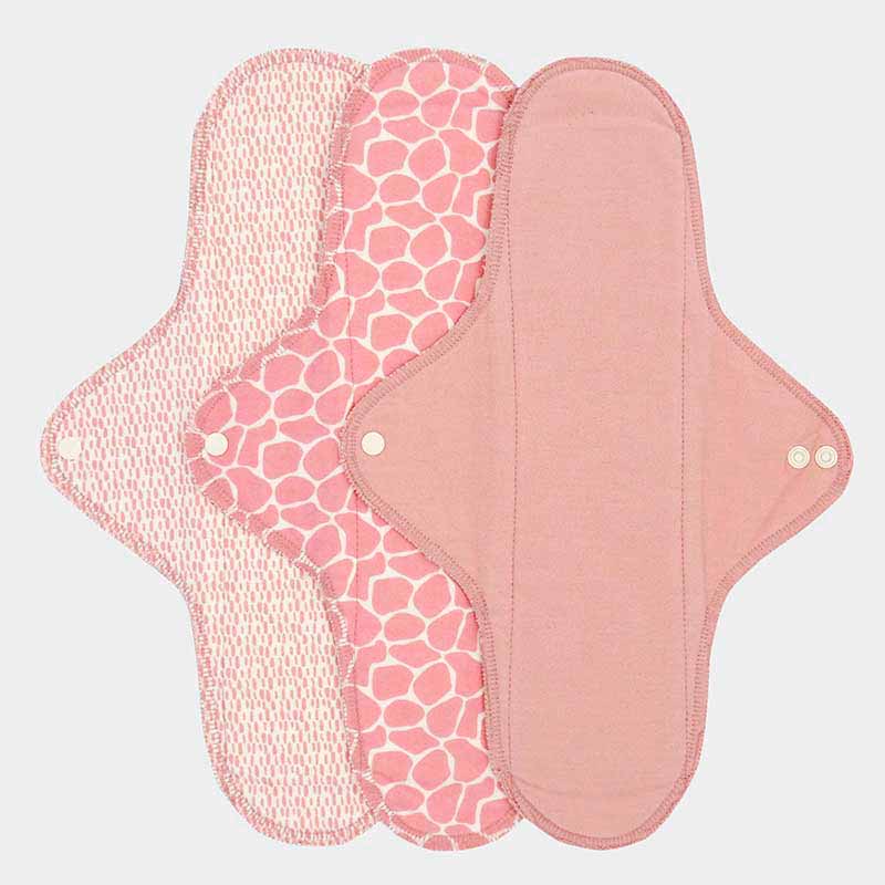 Imse Cloth Pad Starter Kit -  ImseVimse Blossom 3 night pads