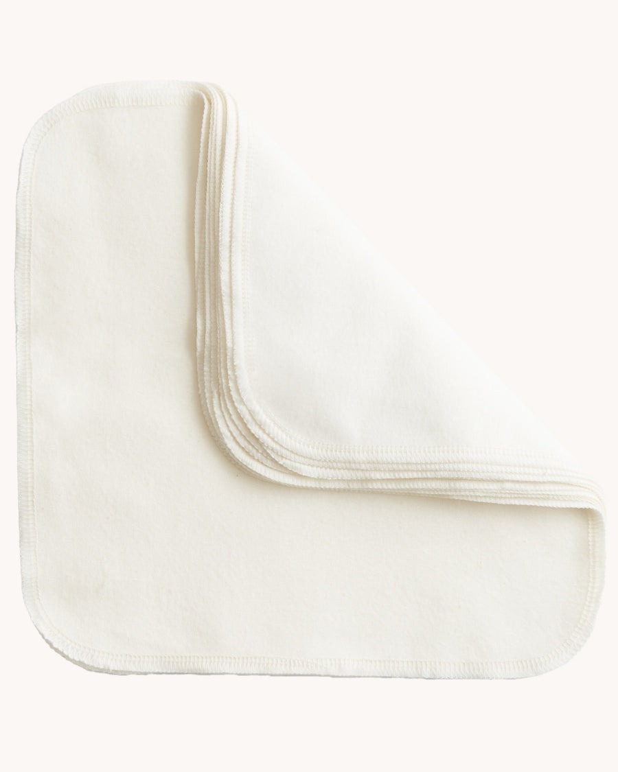 Imse Vimse Reusable Organic Cotton Wipes - 10 Pack