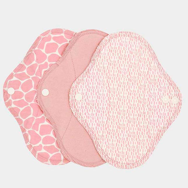 Imse Vimse Cotton Flannel Small Pads 3 pack