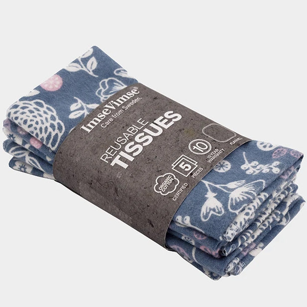 Imse Vimse Reusable Organic Cotton Handkerchiefs