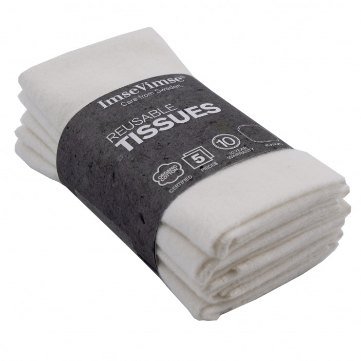 Imse Vimse Reusable Organic Cotton Handkerchiefs