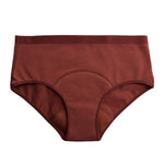 Pantalon menstruel Imse Vimse Hipster Light Flow - Rusty Bordeaux